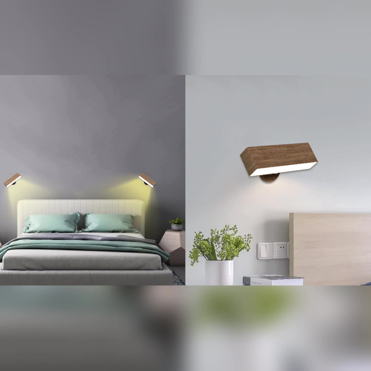 Brillenza™ Rechargeable Wall Sconce