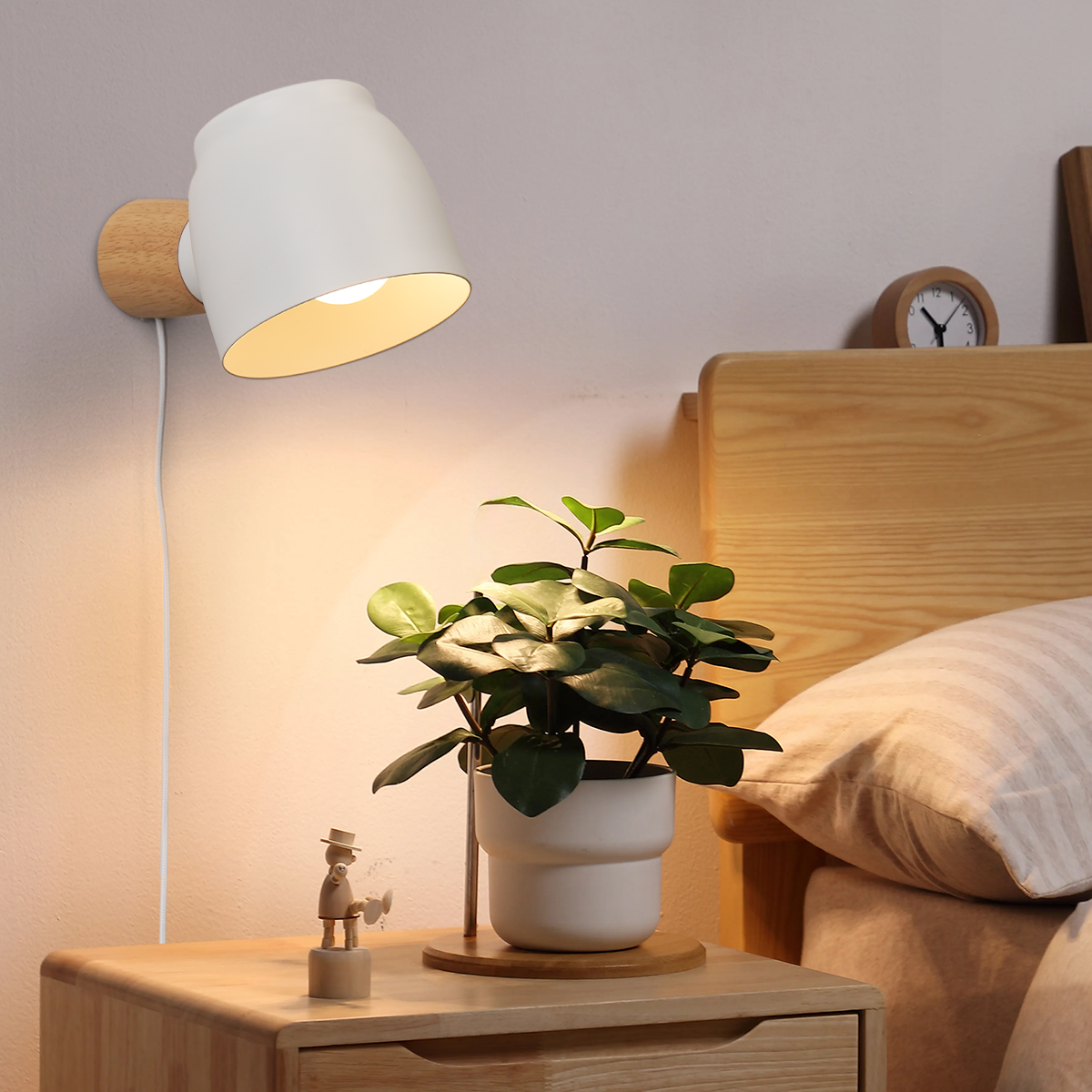 Farmhouse Plug in Wall Sconces