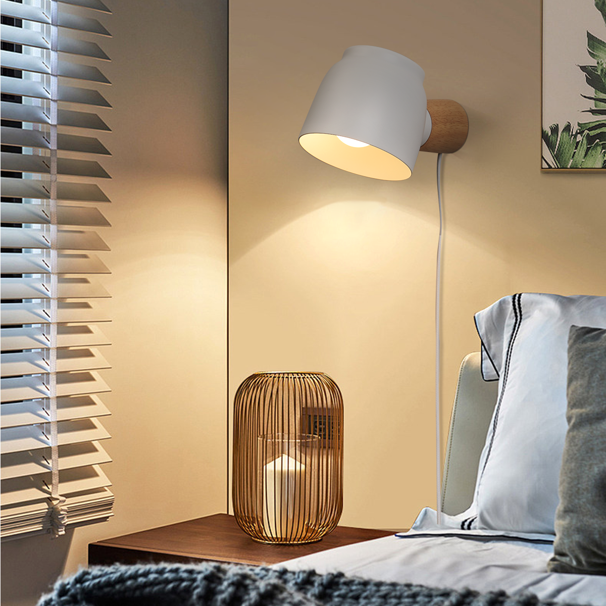 Farmhouse Plug in Wall Sconces